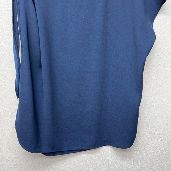 Maette Shoulder Slit Womens Top XL Elegant Polished Workwear Office Feminine - Picture 6 of 9